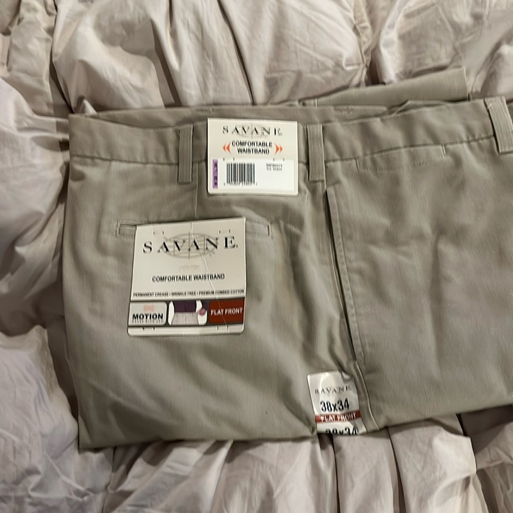 Savane khaki pants size 38x34